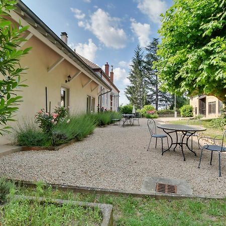 La Fontenelle - Lovely Holiday House With Swimming Pool Cuisery Exterior foto