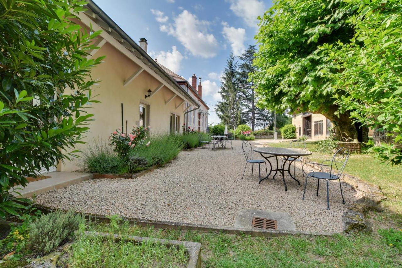 La Fontenelle - Lovely Holiday House With Swimming Pool Cuisery Exterior foto